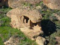 Ruin Built into the Rock